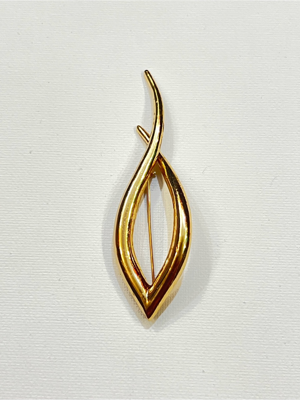 Vintage Monet Gold-Tone Brooch